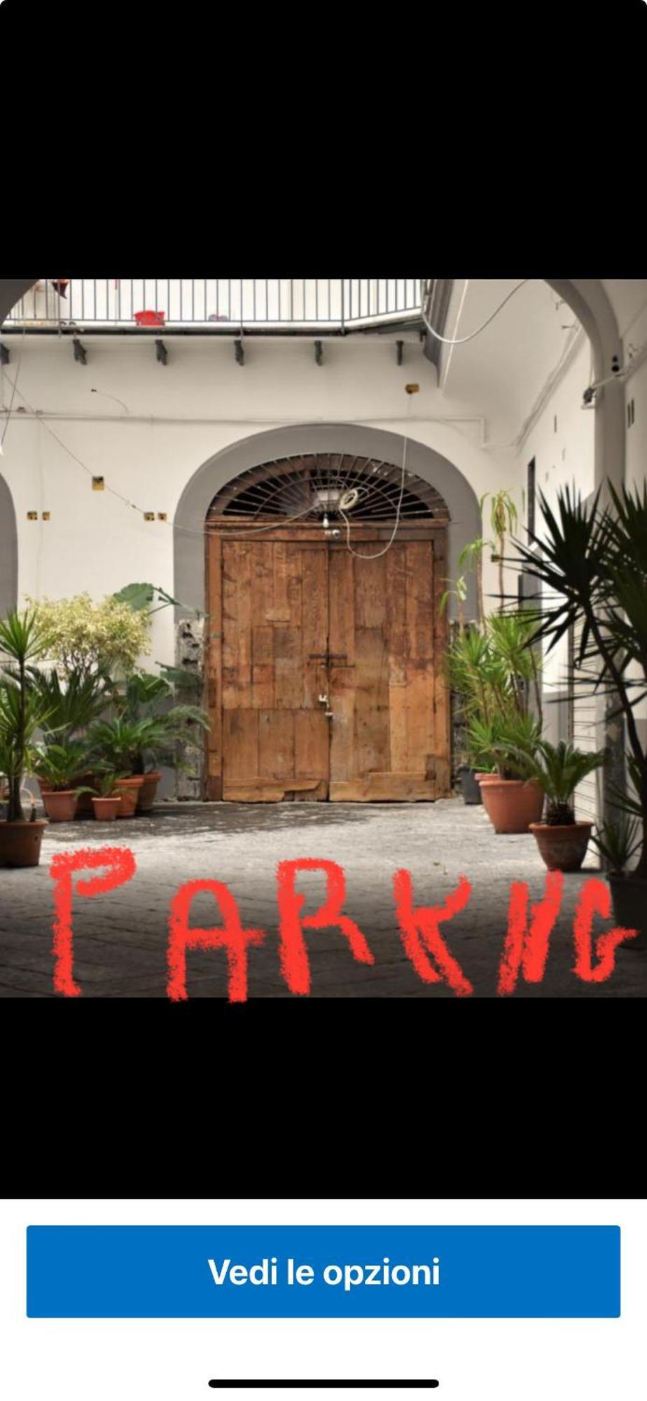 La Cartolina Di Napoli Parking Free Small Car Exterior photo